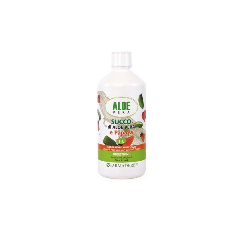 aloe vera succo di aloe vera e papaya 1 litro