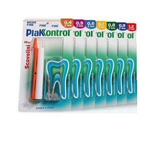 PLAKKONTROL MINIGRIP SCOVOLINO 0,5 MM 10 PEZZI