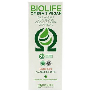 BIOLIFE OMEGA 3 VEGAN 50 ML