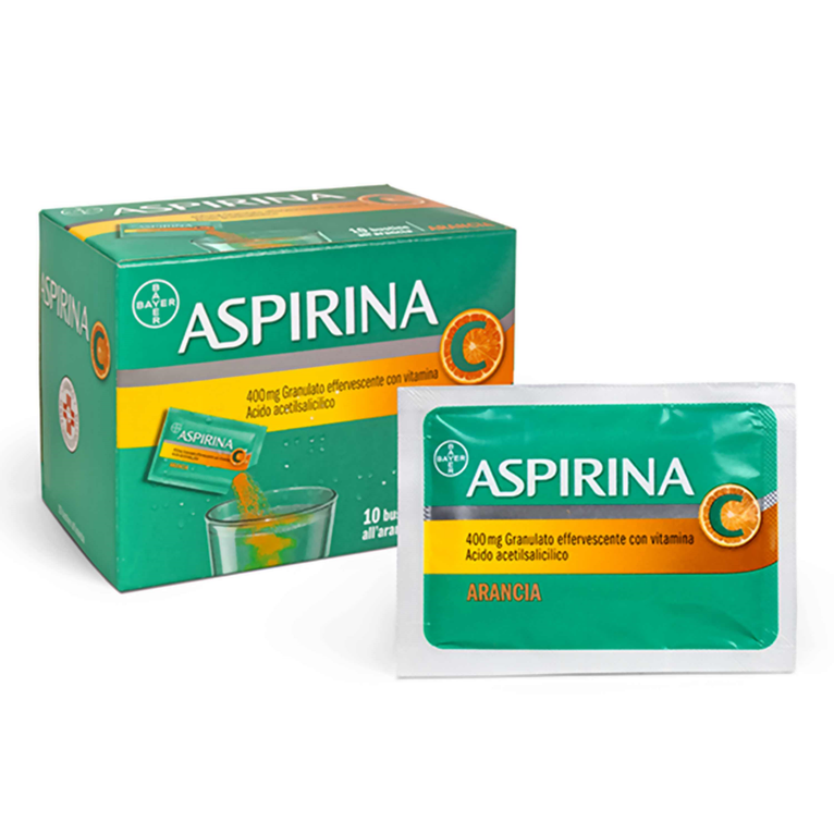 aspirina con vitamina c 10 bust grat eff 400 mg + 240 mg
