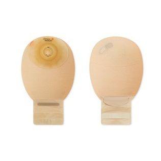 SACCA PER ILEOSTOMIA MONOPEZZO DANSAC NOVALIFE 1 APERTA SOFTCONVEX EASYVIEW MIDI OPACA RITAGLIABILE 15-34 MM CAPACITA'540 ML CHIUSURA IN VELCRO 10 PEZZI