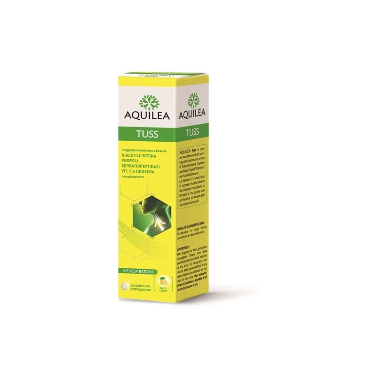 aquilea mucus 15 compresse effervescenti 90 g