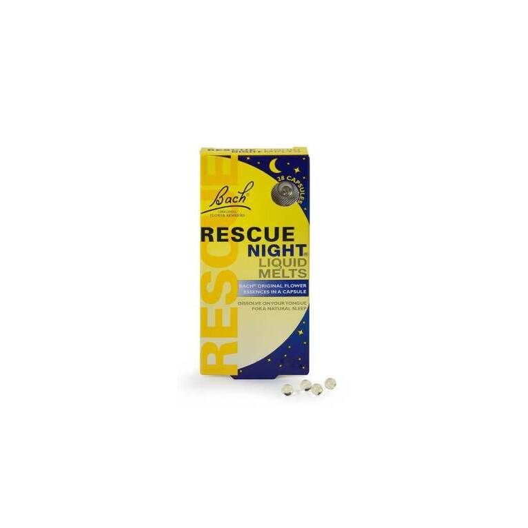rescue night liquid melts senza alcool 28 capsule