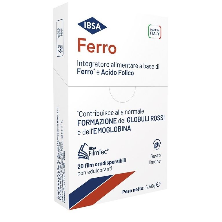 ferro ibsa 20 film orodispersibili