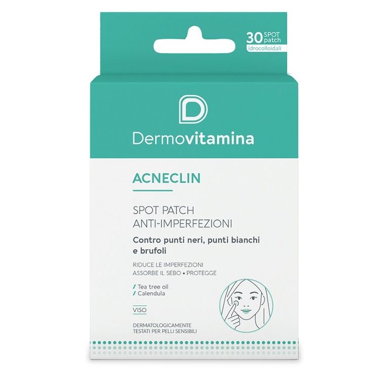 dermovitamina acneclin patch antimperfezioni 30 pezzi