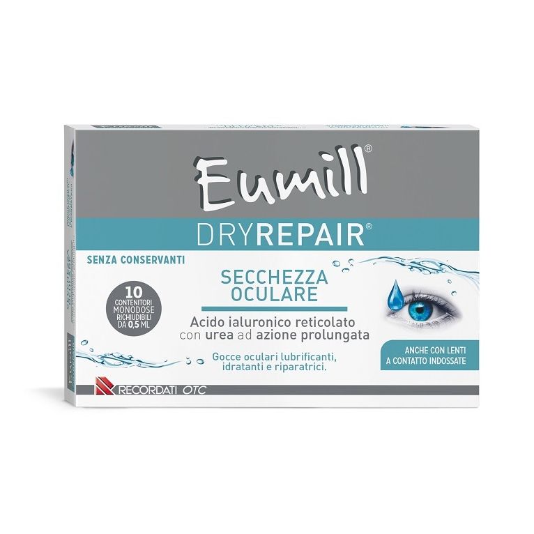 eumill dryrepair gocce oculari 10 pezzi da 0,5 ml