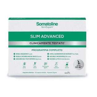 SOMATOLINE SLIM ADVANCED 120 COMPRESSE SENZA GLUTINE SENZA LATTOSIO