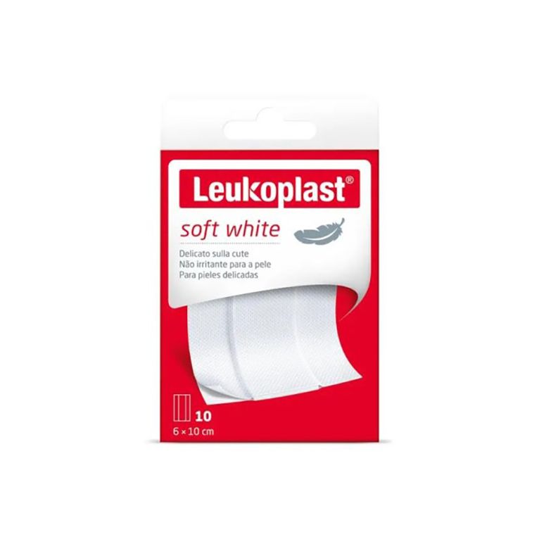 leukoplast soft white 100 x 6 cm 10 pezzi
