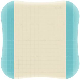 MEDICAZIONE SPECIALE ATTIVA CON IDROCOLLOIDE CON BORDI SMUSSATI COMFEEL PLUS 10X10 CM 10 PEZZI