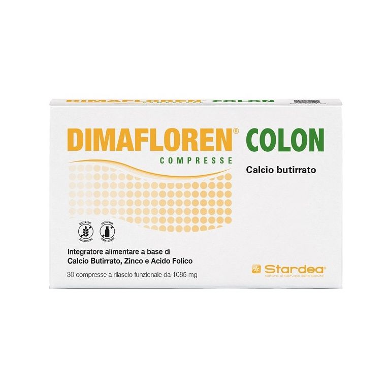 dimafloren colon 30 compresse a rilascio funzionale 1085 mgsenza glutine senza lattosio