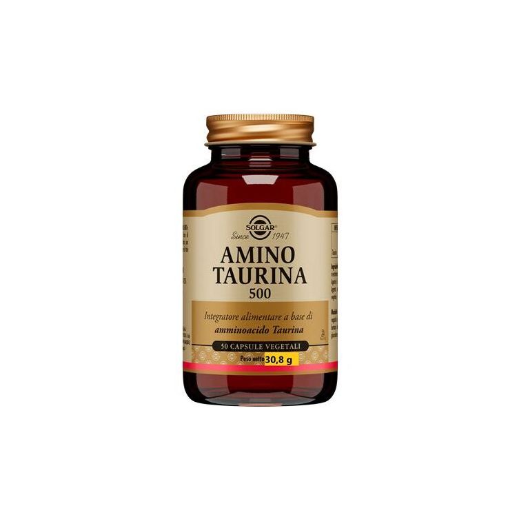 amino taurina 500 50 capsule vegetali