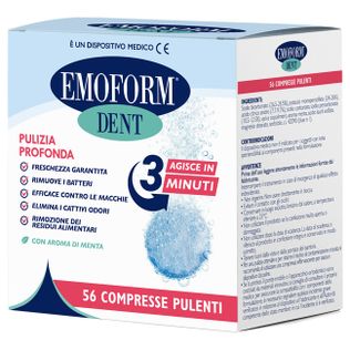 COMPRESSE PULENTI EMOFORM DENT 56 PEZZI