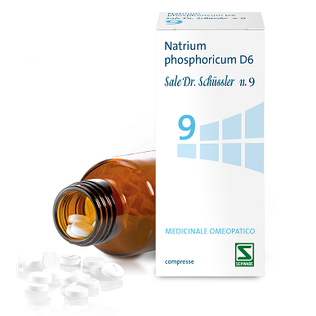 NATRIUM PHOSPHORICUM D6 SALE DR.SCHUSSLER N.9 D6 200 cpr flacone