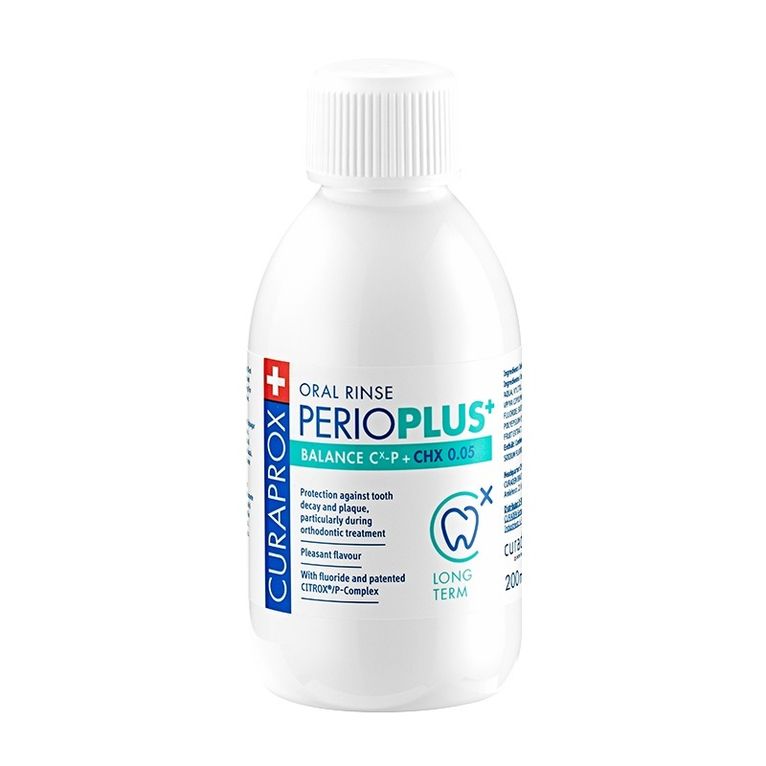curaprox perioplus+ balance chx 0,05% 200 ml