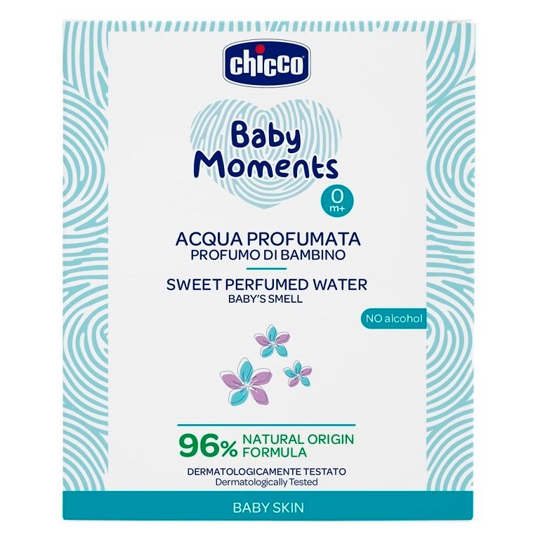 chicco baby moments acqua profumata delicate 100 ml