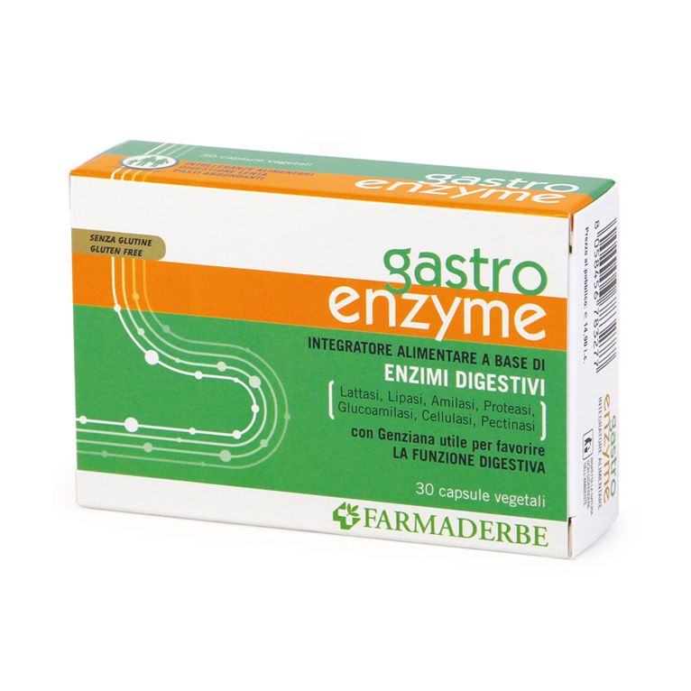 gastro enzyme 30 capsule vegetali