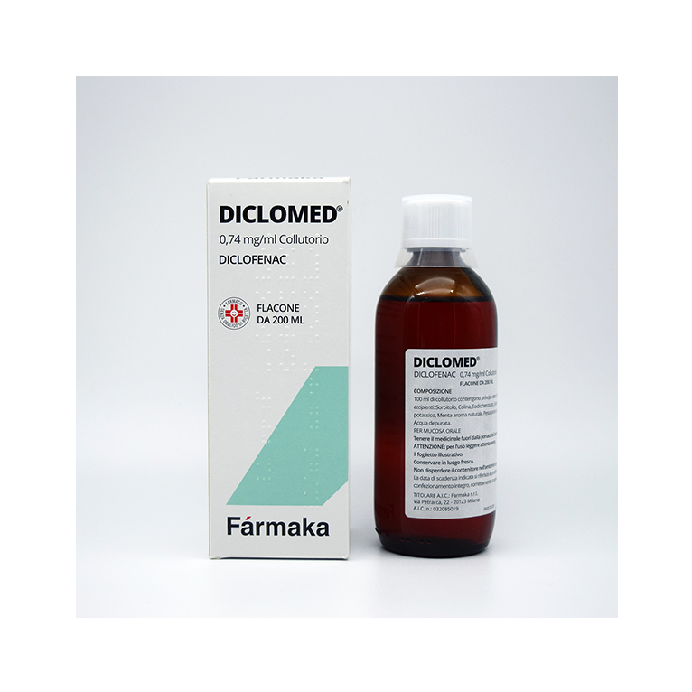 diclomed collutorio 200 ml