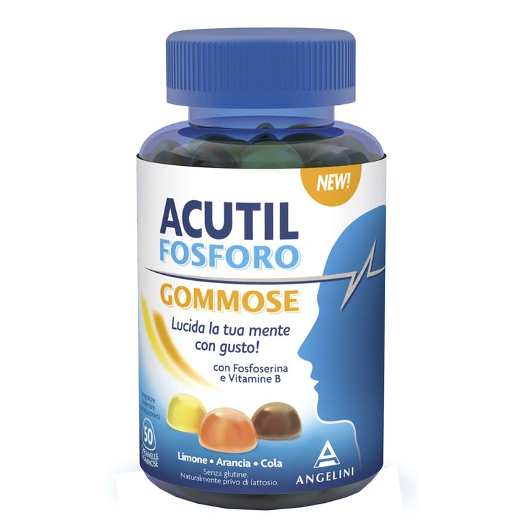 acutil fosforo 50 caramelle gommose