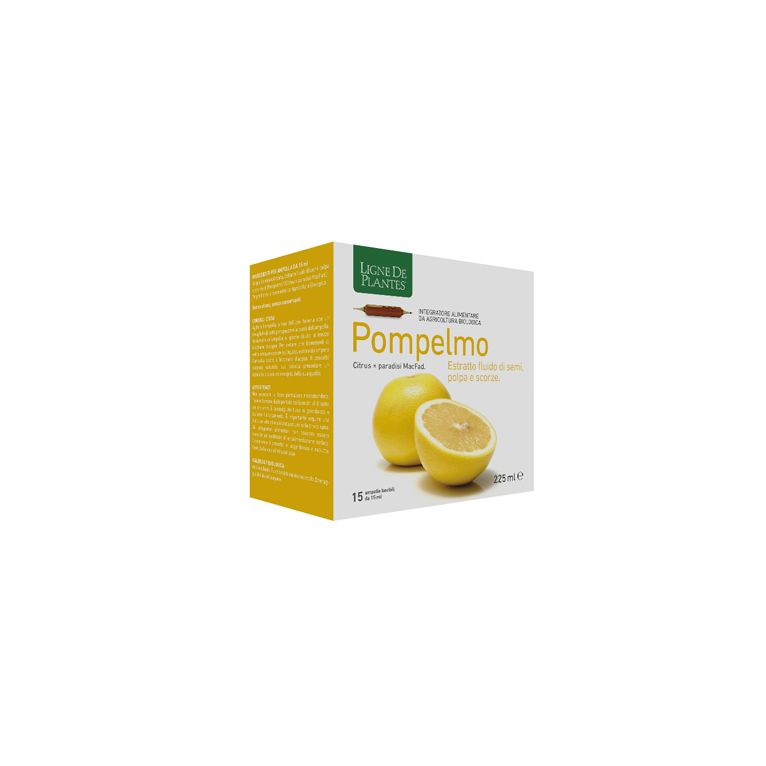 pompelmo estratto bio 15 ampolle bevibili 15 ml