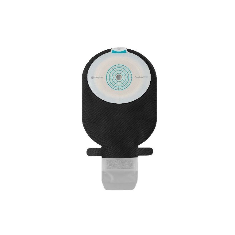 sacca ileostomia sensura mio piano rivestimento nero apertura ispezionabile maxi w/w foro ritagliabile 10-55 30 pezzi