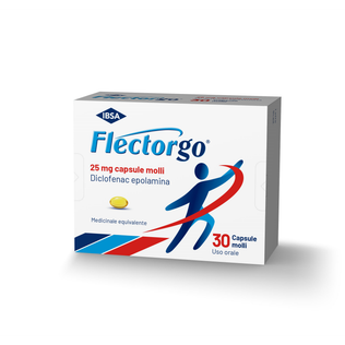 FLECTORGO 30 cps molli 25 mg