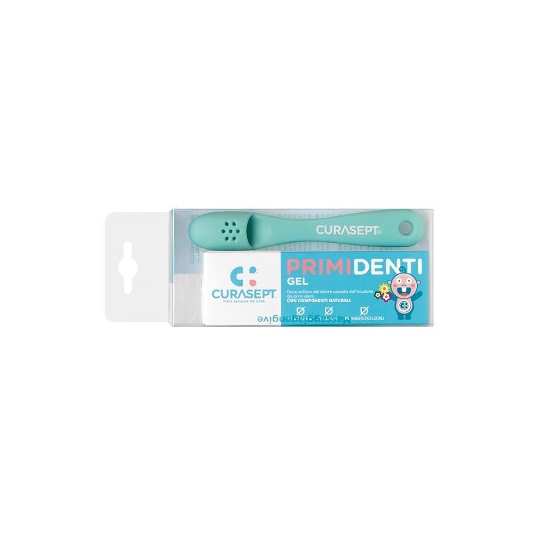 curasept kit gel primi denti 20 ml + massaggiagengive