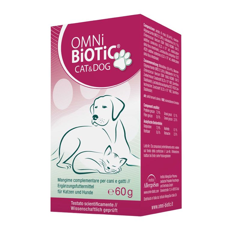 omni biotic cat&dog barattolo 60 g