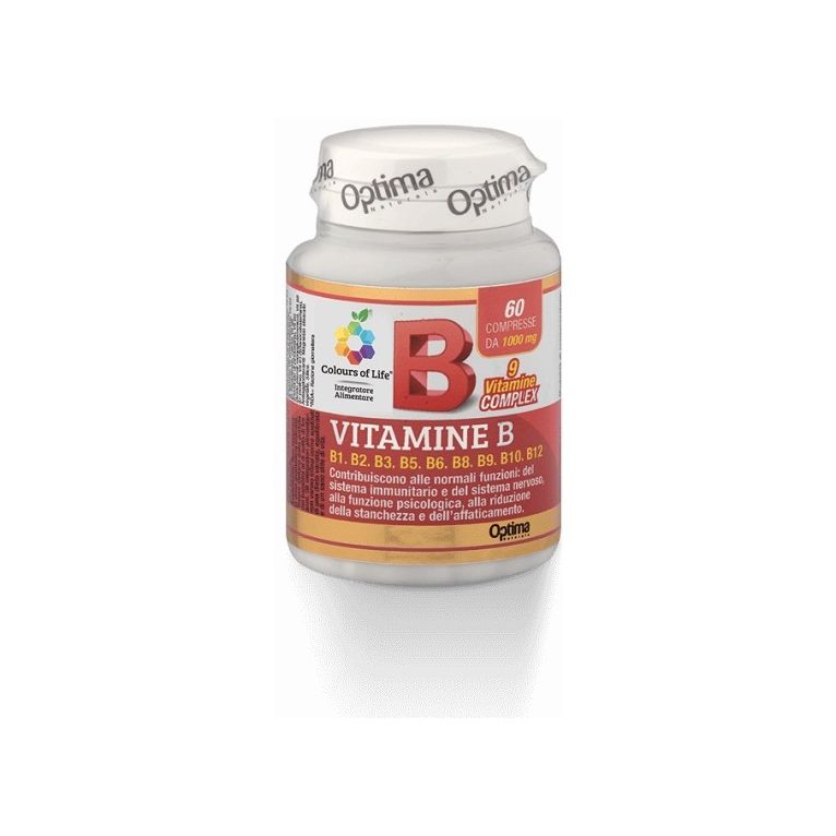 colours of life vitamine b complex 60 compresse 1000 mg