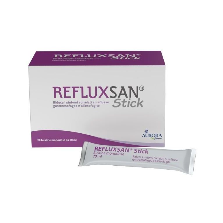 refluxsan stick 20 bustine monodose da 20 ml senza glutine senza lattosio