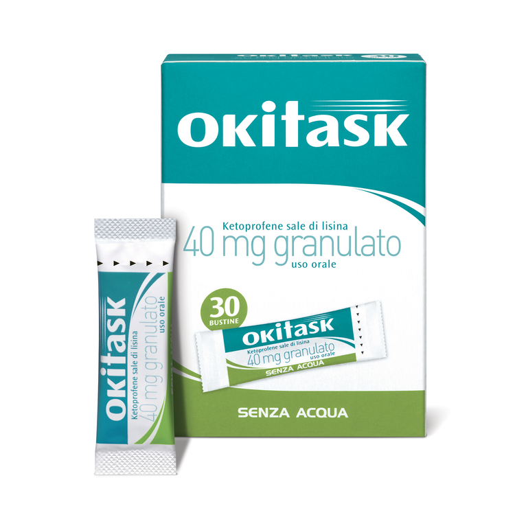 okitask orale grat 30 bust 40 mg