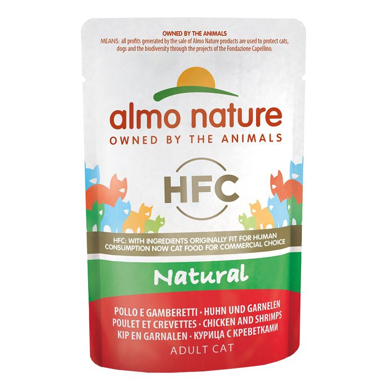 almo nature pollo&gamberetti 55 g