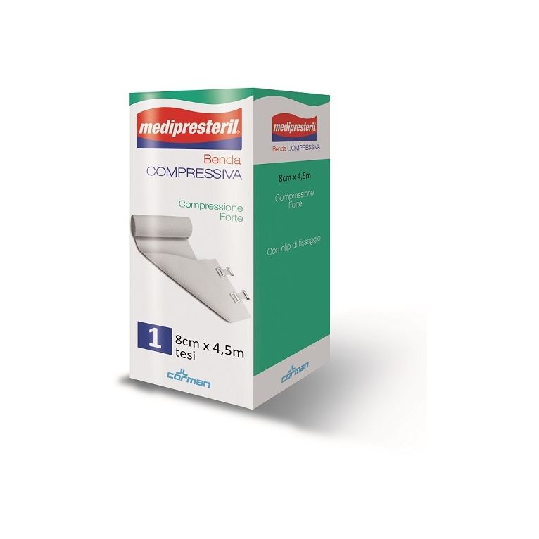 benda medipresteril compressione forte m4,5x8cm tesi
