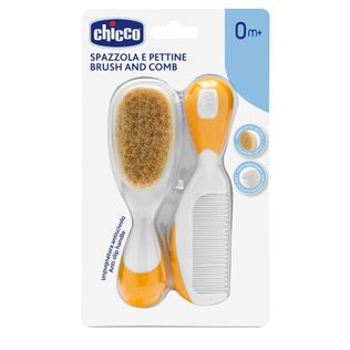 CHICCO SPAZZOLA + PETTINE ARANCIONE