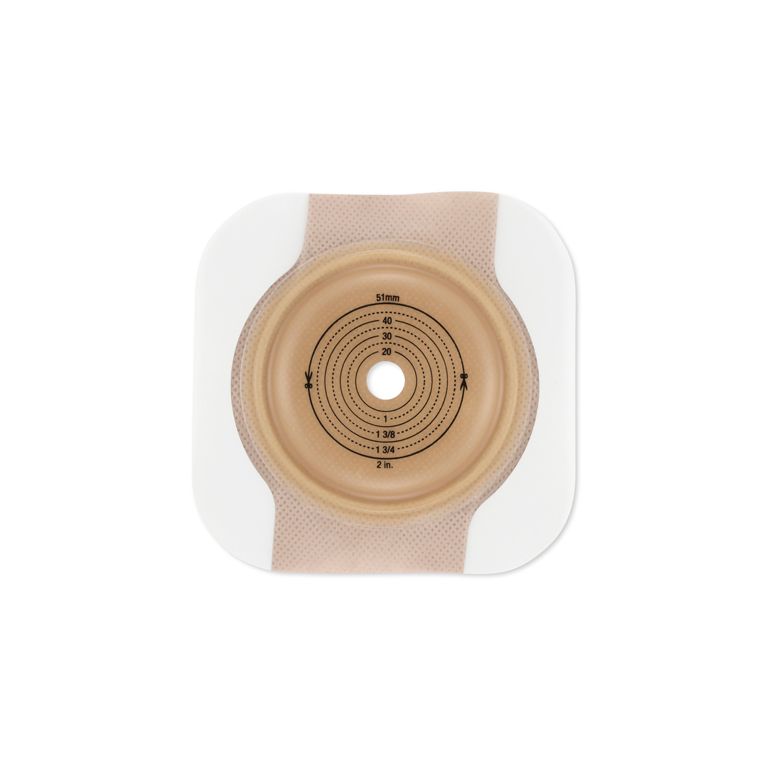 conform 2 placca convessa soft con b/a ceraplus flangia 70 mm placca ritagliabile 13-51 mm 5 pezzi