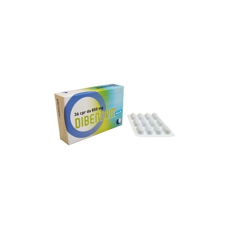 dibenorm plus 36 compresse 850 mg