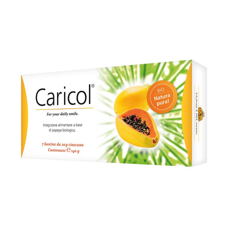 caricol 7 bustine da 20 g senza glutine senza lattosio