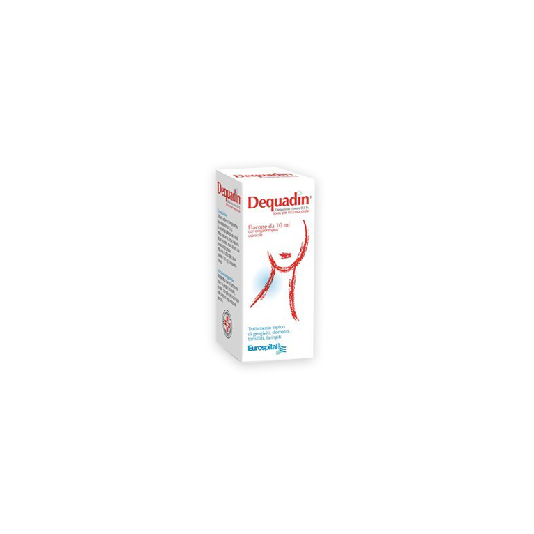 dequadin spray mucosa orale 10 ml 0,5%