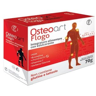 OSTEOART FLOGO 14 BUSTINE CON EDULCORANTE SENZA GLUTINE E LATTOSIO