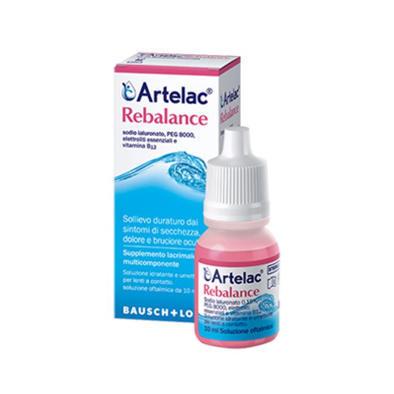 artelac rebalance gocce oculari multidose senza conservanti10 ml