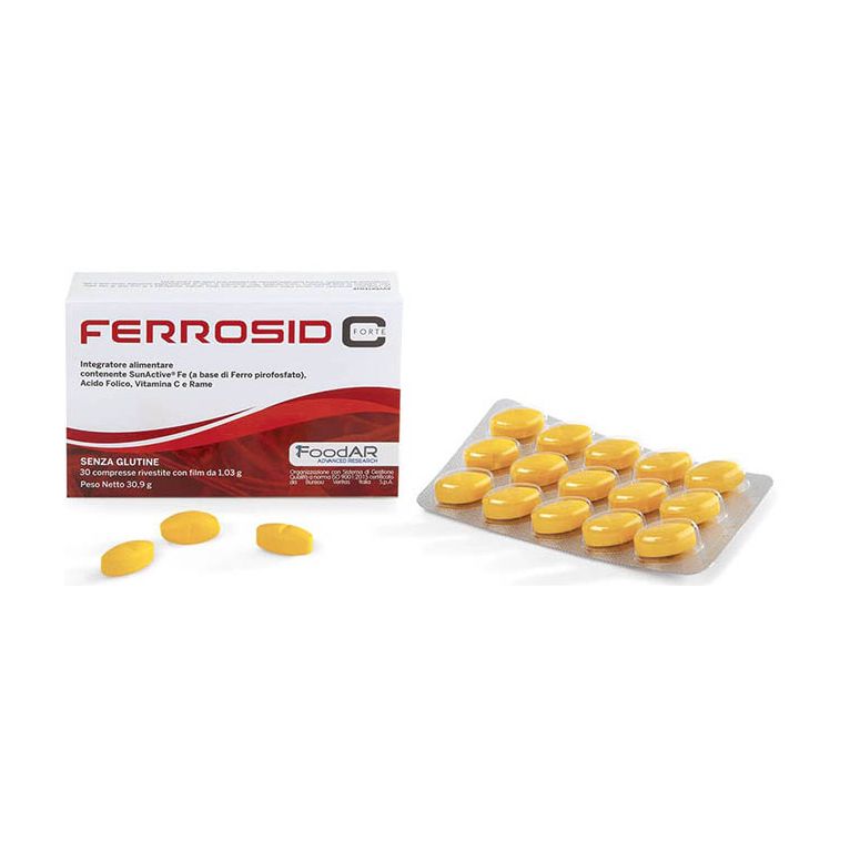 ferrosid c forte 30 compresse