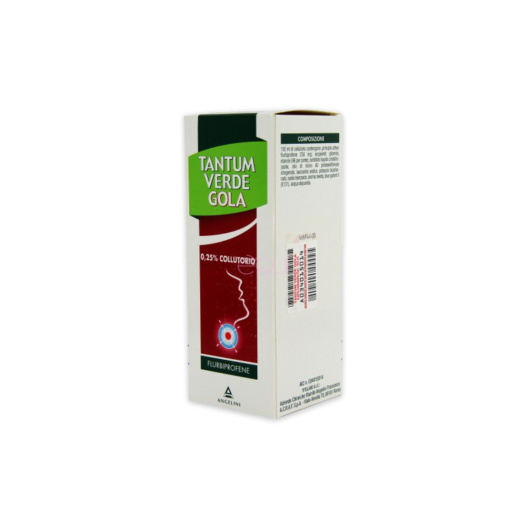 tantum verde gola collutorio 160 ml 250 mg/100 ml