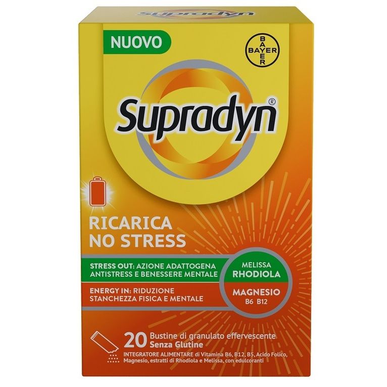 supradyn ricarica no stress 20 bustine