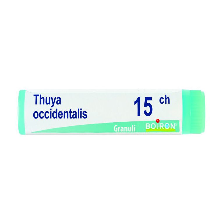 thuya occidentalis 15 ch globuli 1g
