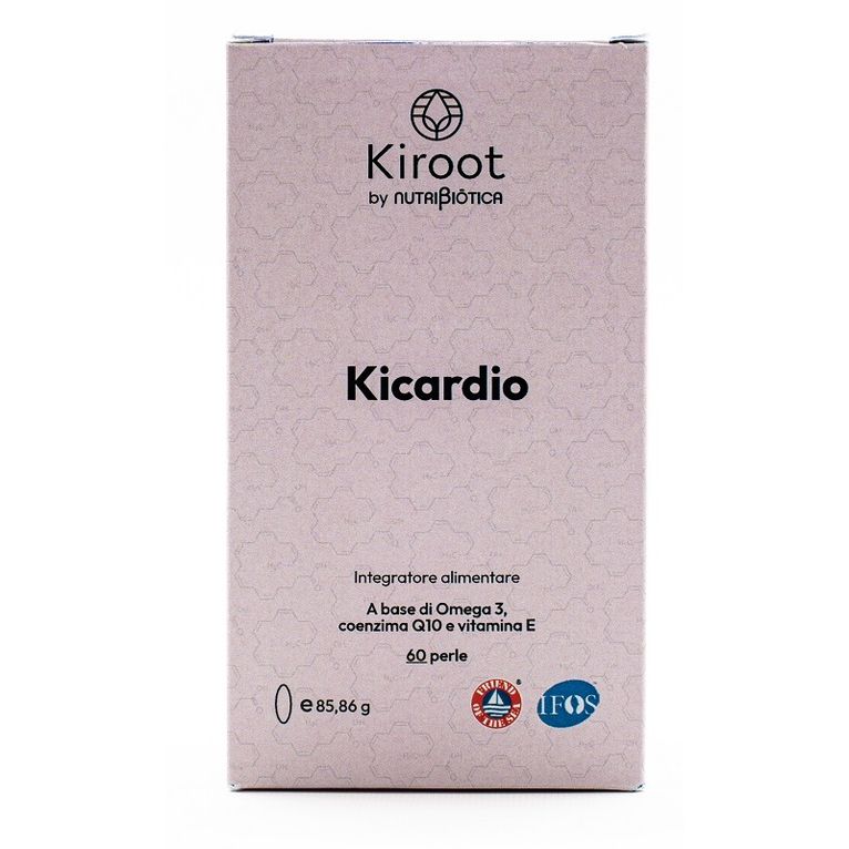 kiroot by nutribiotica kicardio 60 perle senza glutine senzalattosio