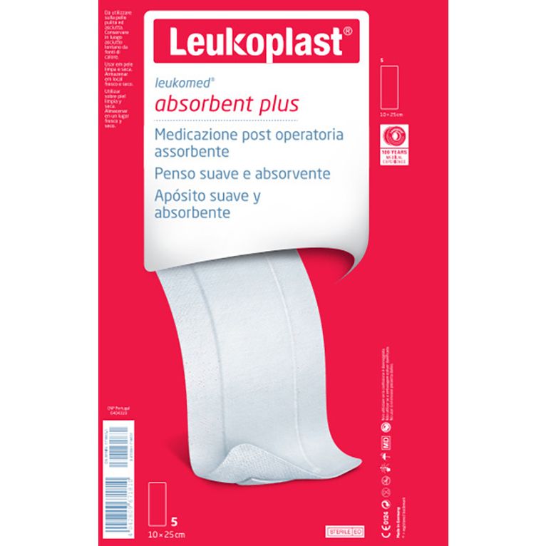 leukomed medicazione post-operatoria in tessuto non tessuto10 x 25 cm