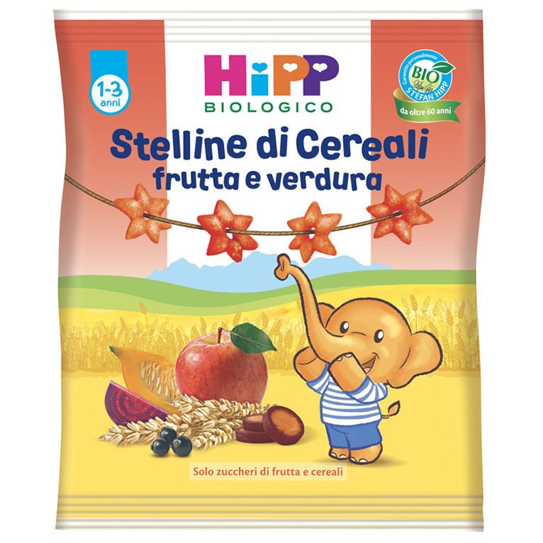 hipp bio stelline frutta verdura 30 g