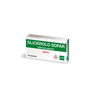GLICEROLO (ALFASIGMA) AD 18 supp 2.250 mg