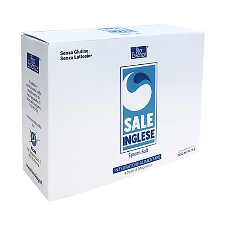 bio essenze sale inglese 20 bustine x 3,5g