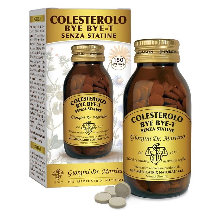 colesterolo bye bye t senza statine 180 pastiglie 500 mg