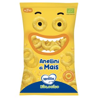 MELLIN SNACK BIO ANELLINI MAIS 15 G